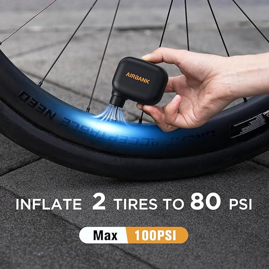 oplaadbare fietspomp